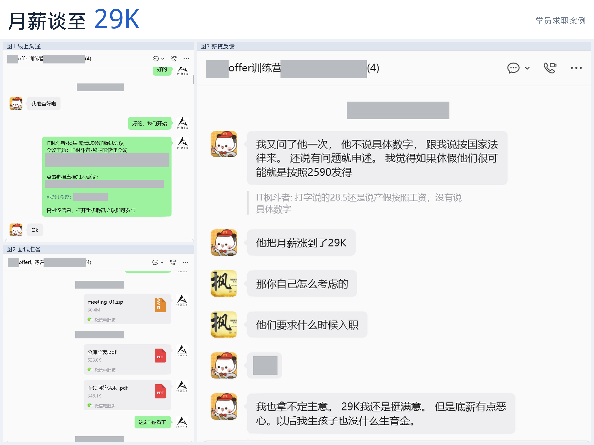 月薪谈到 29K,面试准备与待遇沟通案例