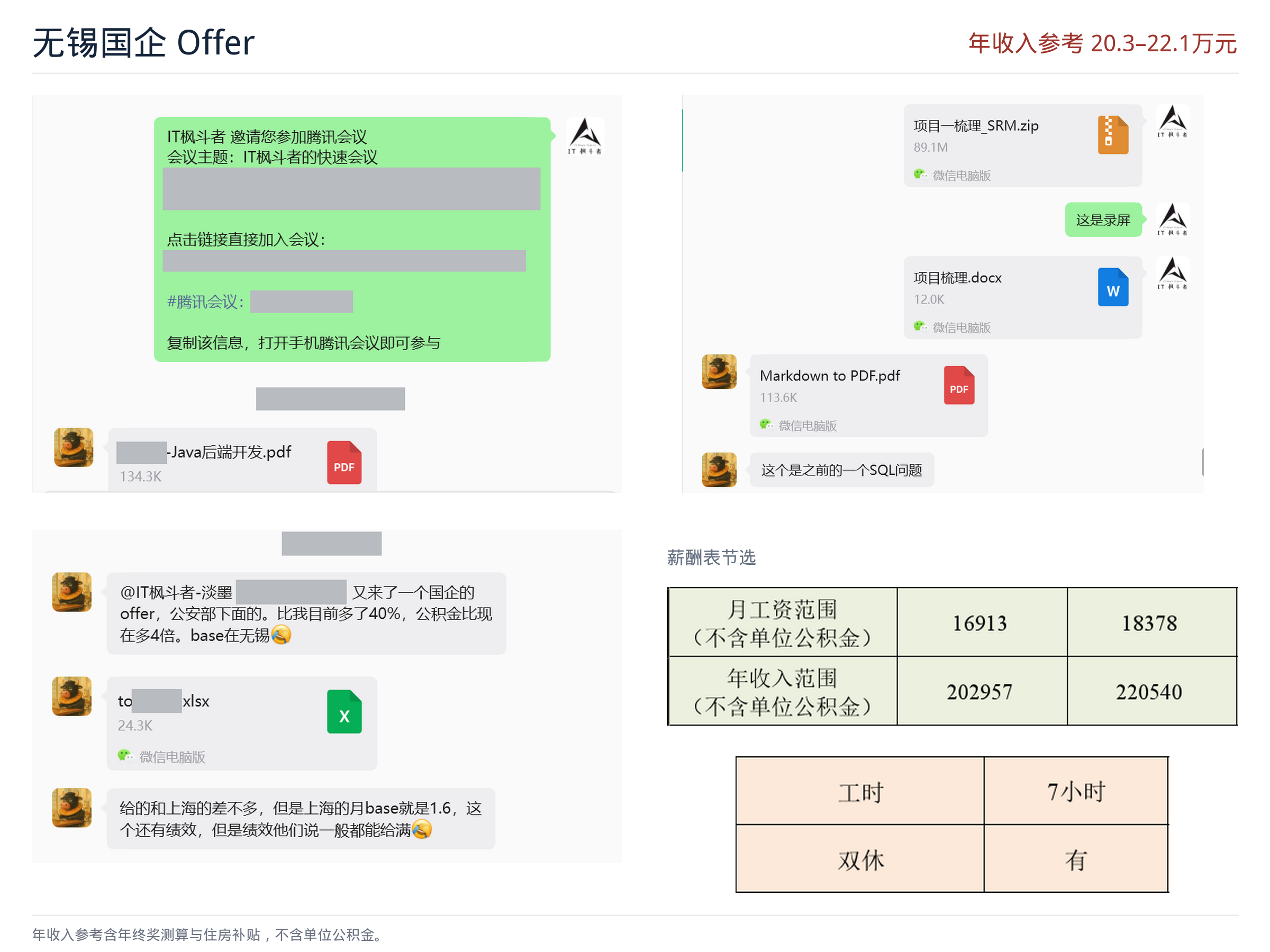 无锡国企 Offer 学员反馈